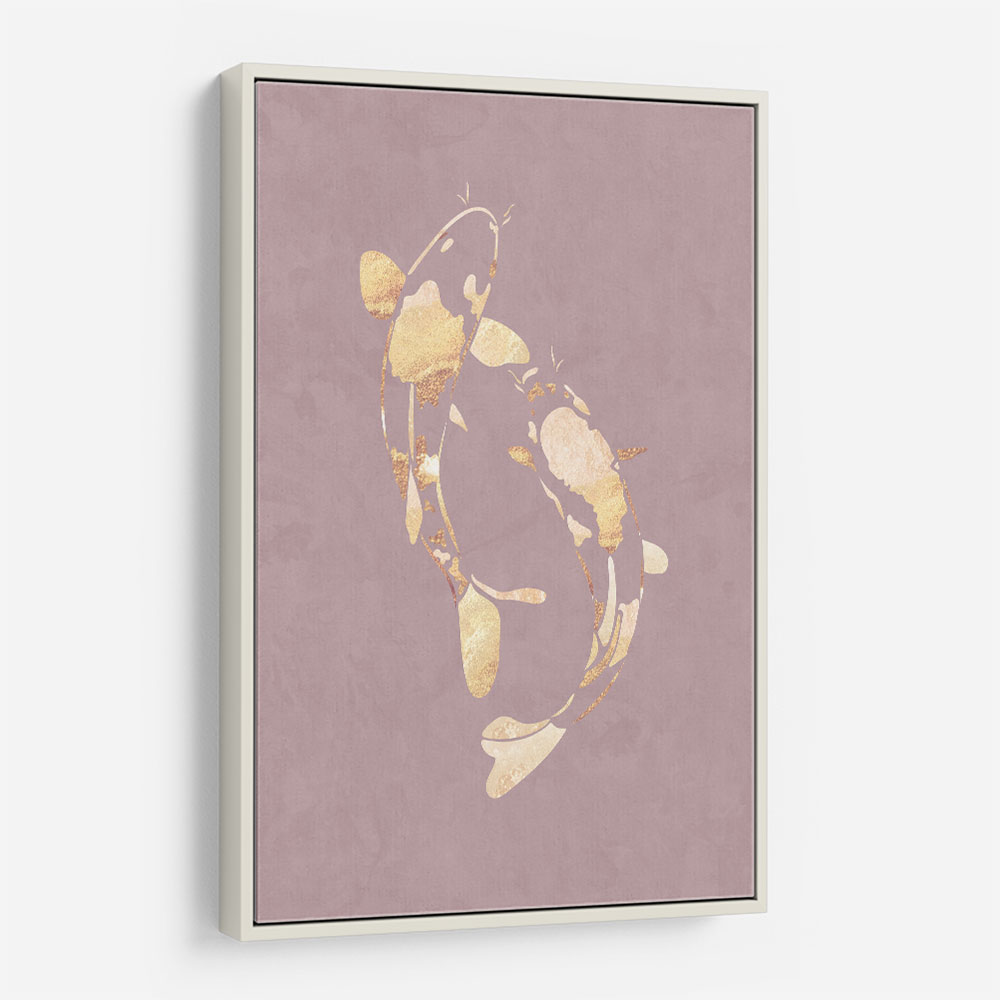 Pink Gold Koi Fish 1