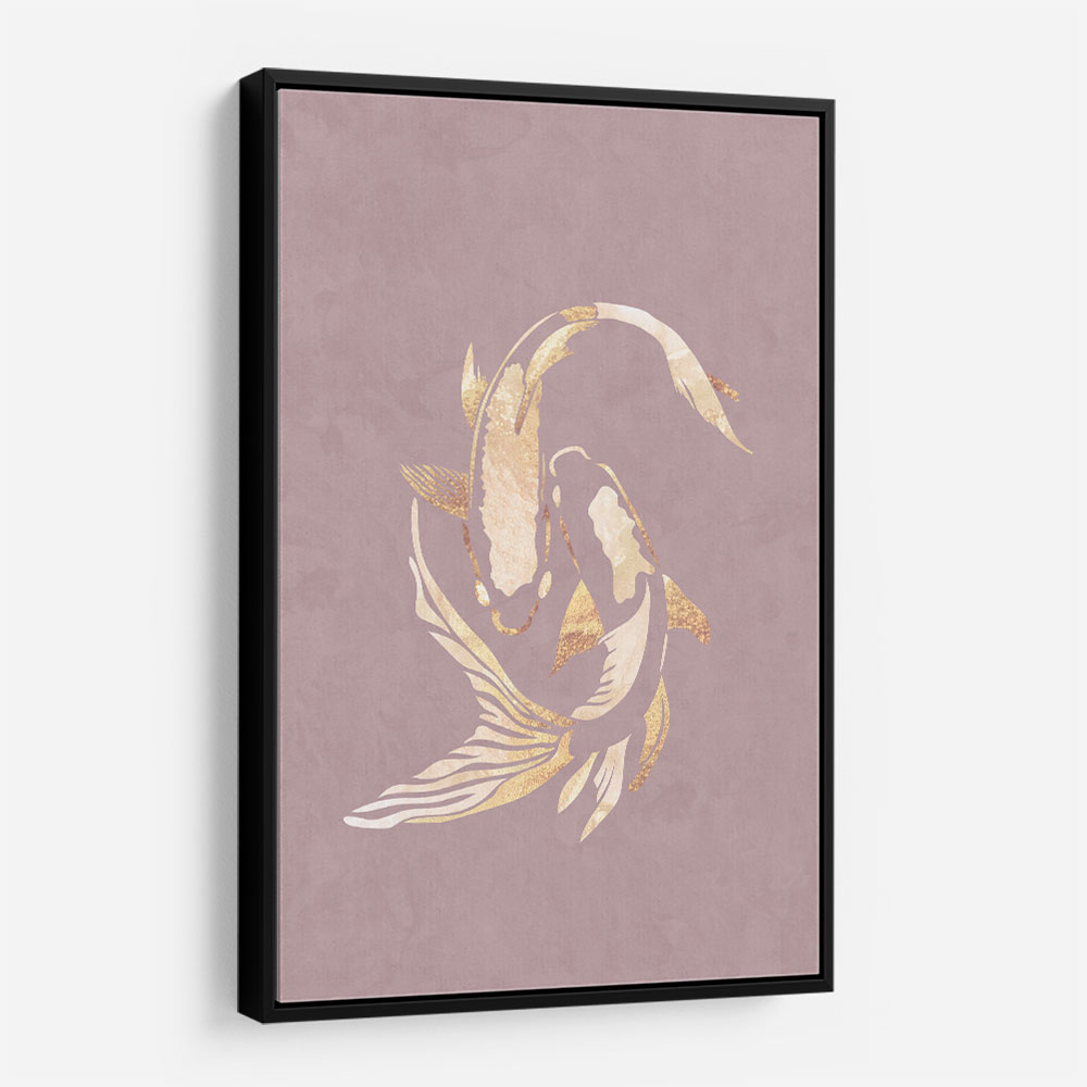 Pink Gold Koi Fish 2