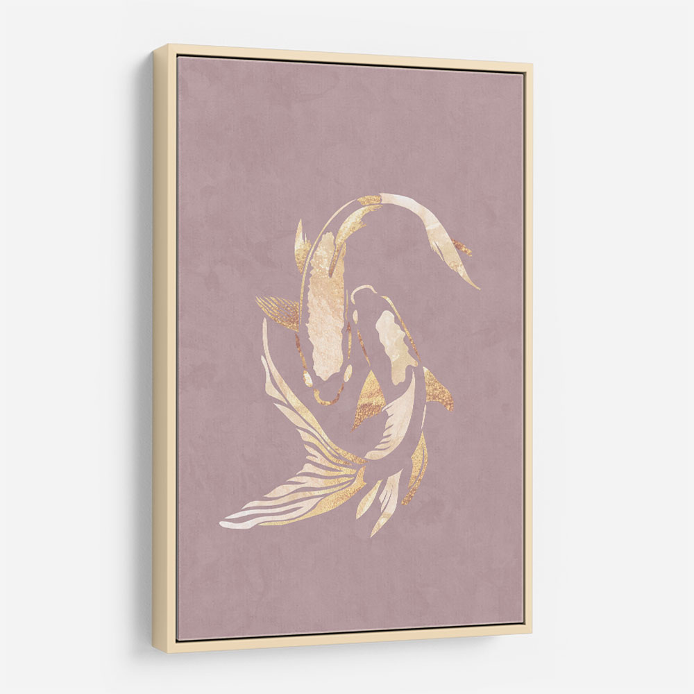 Pink Gold Koi Fish 2