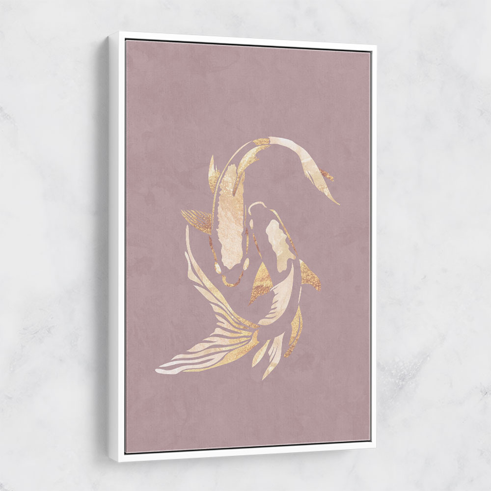 Pink Gold Koi Fish 2