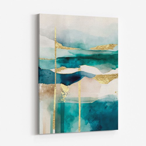 Waves Abstract Wall Art