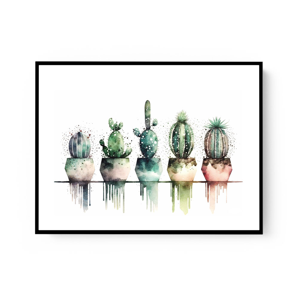 Colored Spots Cactus