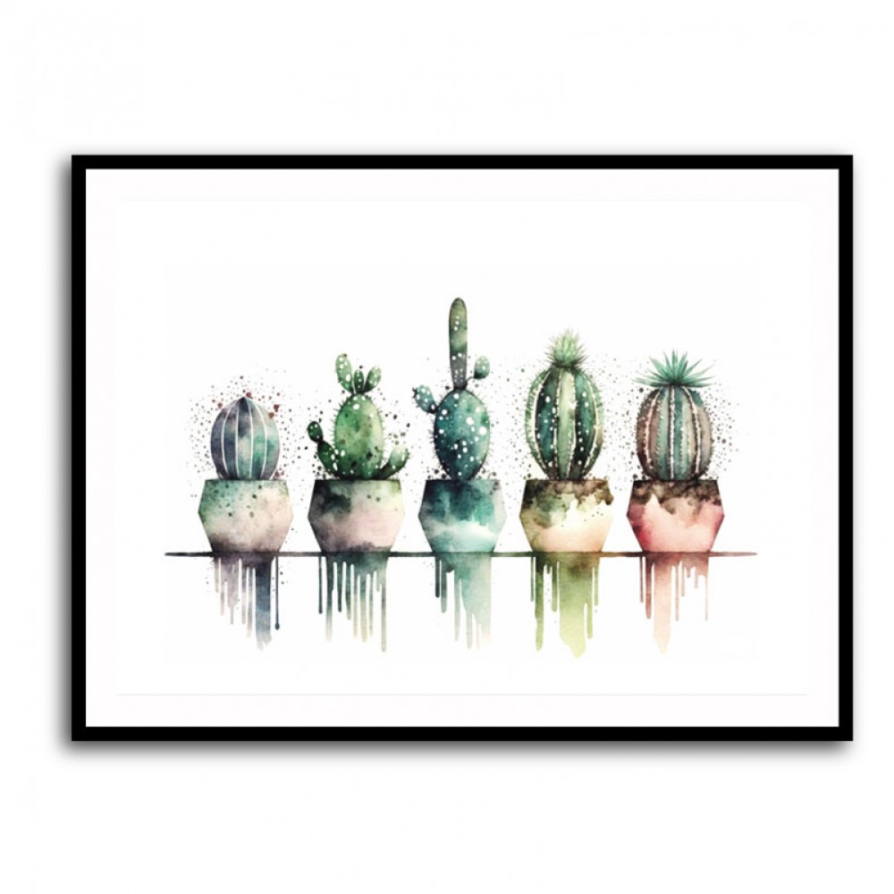 Colored Spots Cactus