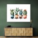 Colorful Potted Cactus