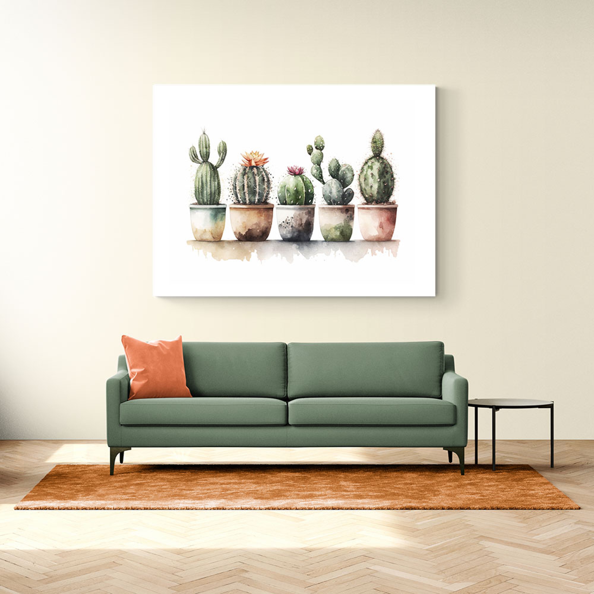 Flowering Cacti Wall Art