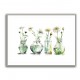 Glass Vases Daisies