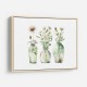 Glass Vases Wildflowers