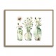 Glass Vases Wildflowers