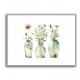 Glass Vases Wildflowers