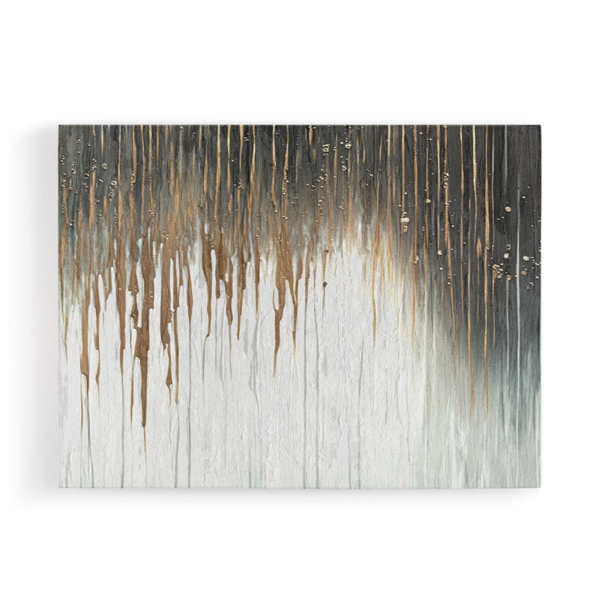 Gold Smudges Wall Art