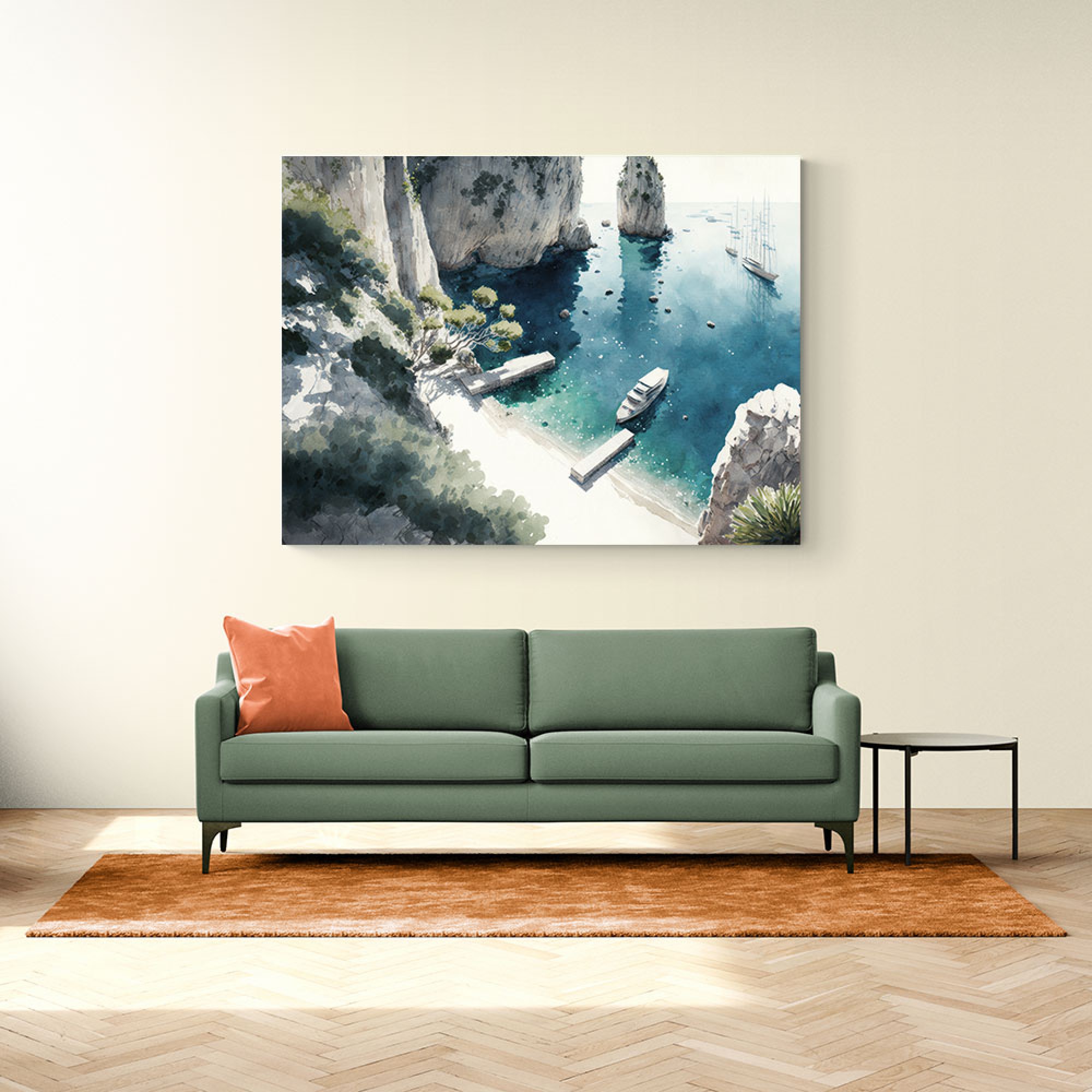 Rocky Shore Wall Art