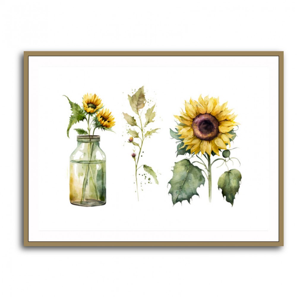 Sunflowers Composition