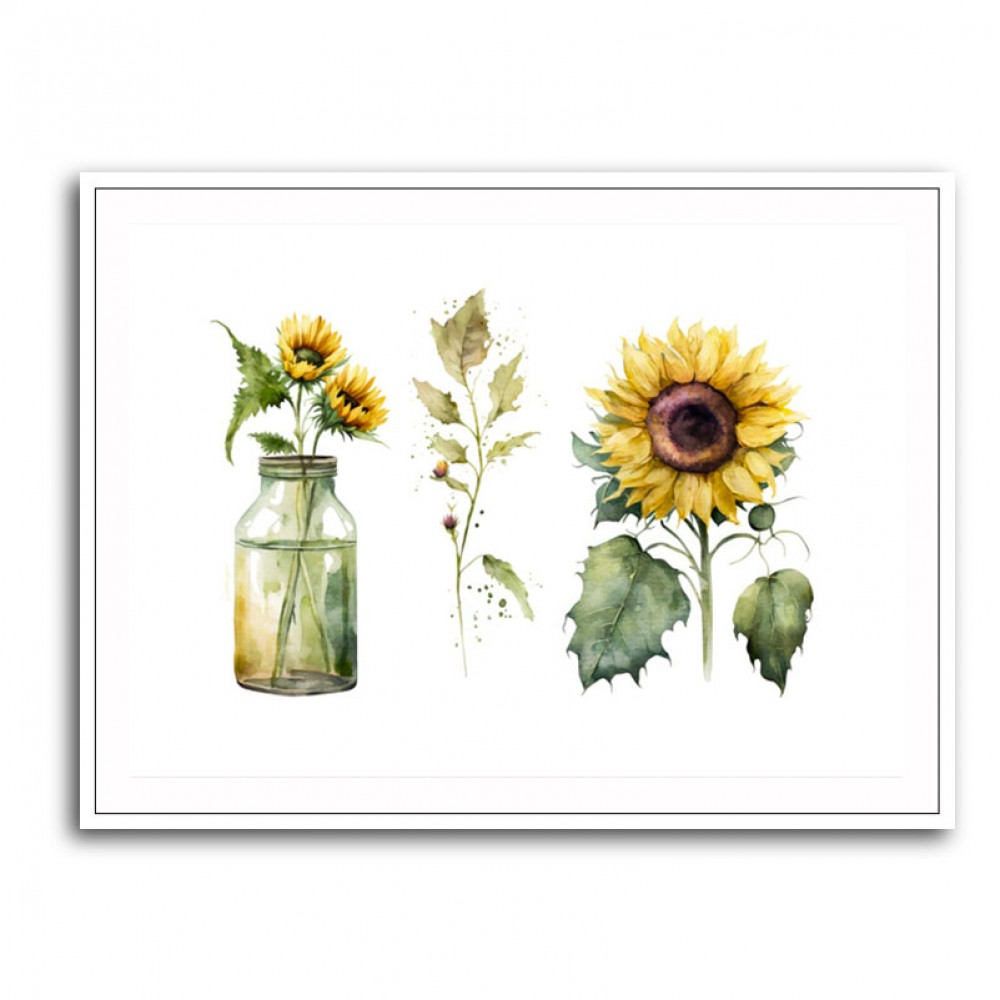 Sunflowers Composition