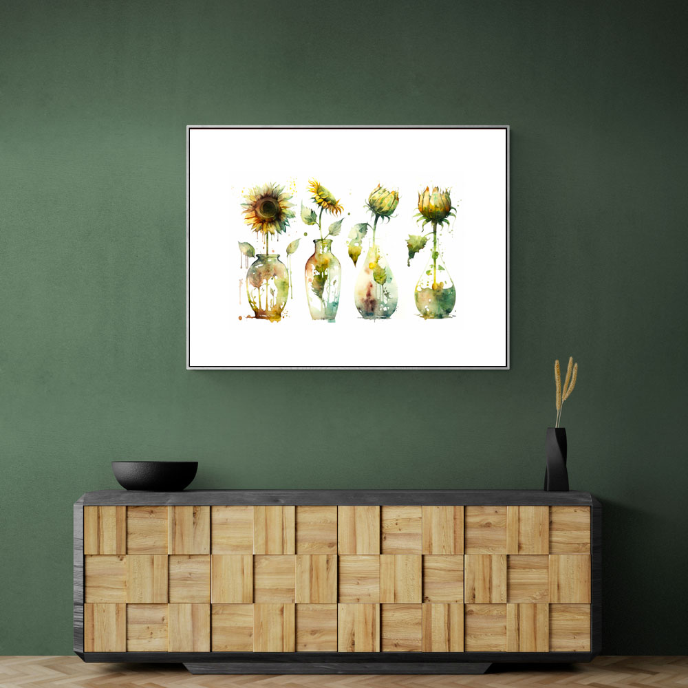 Sunflowers in a Vase