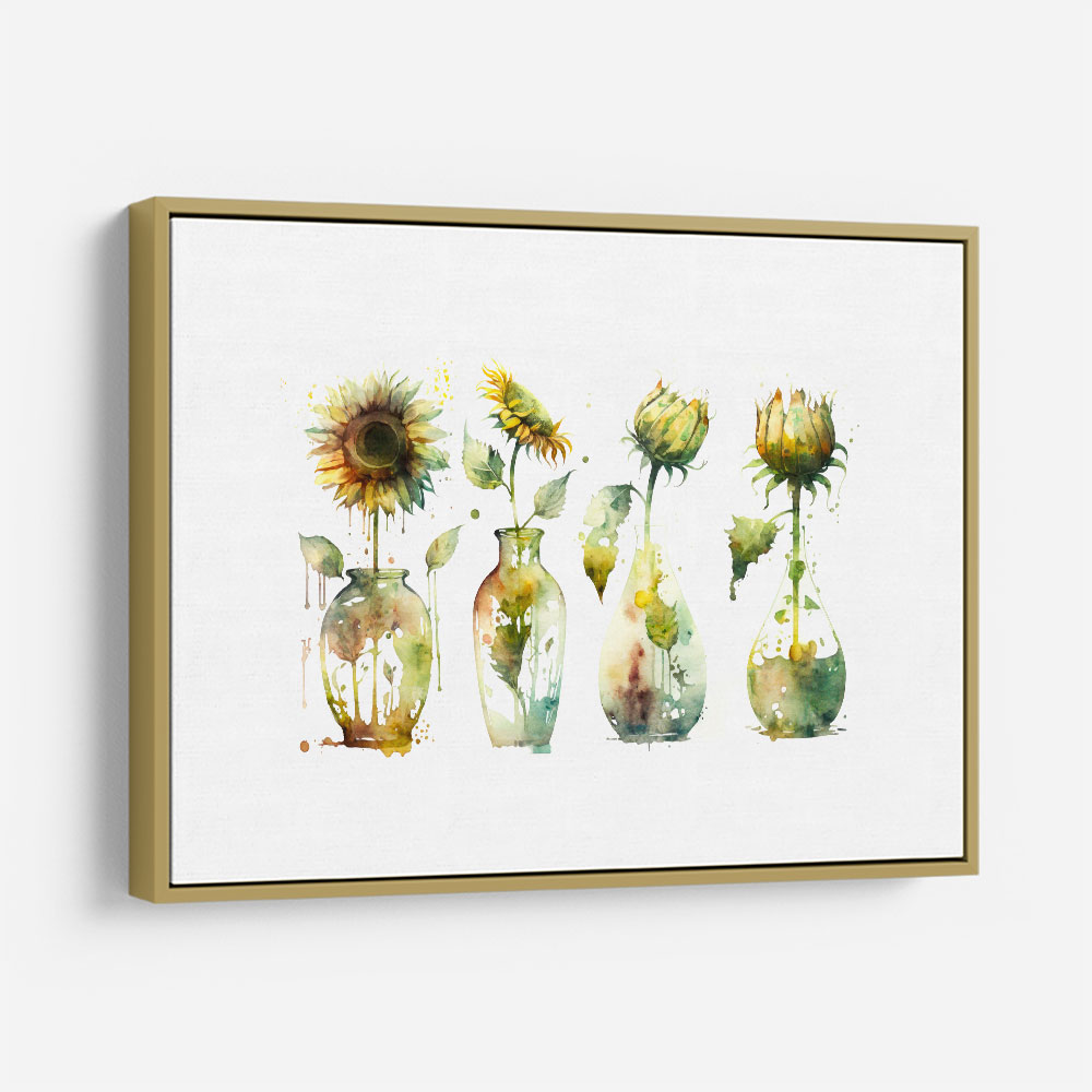 Sunflowers in a Vase