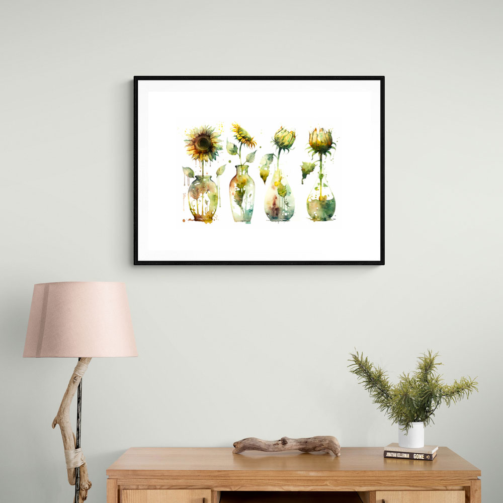 Sunflowers in a Vase