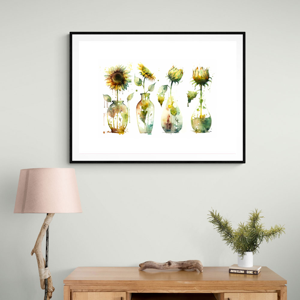 Sunflowers in a Vase