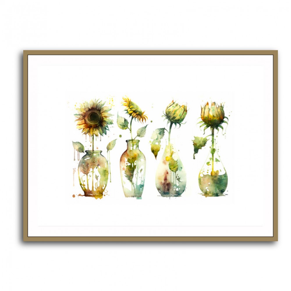 Sunflowers in a Vase