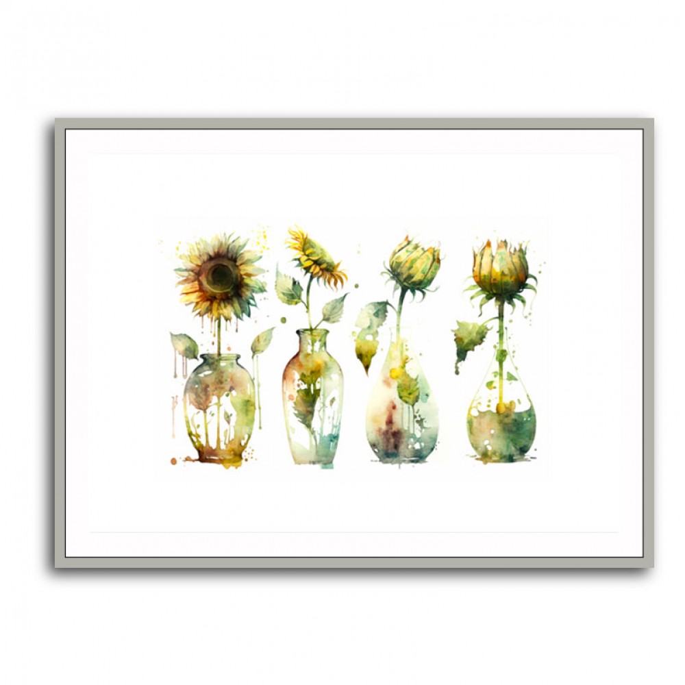 Sunflowers in a Vase