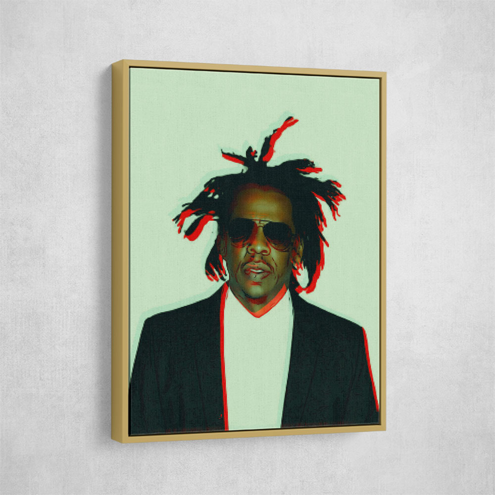 Jay Z Pop Art Style Wall Art