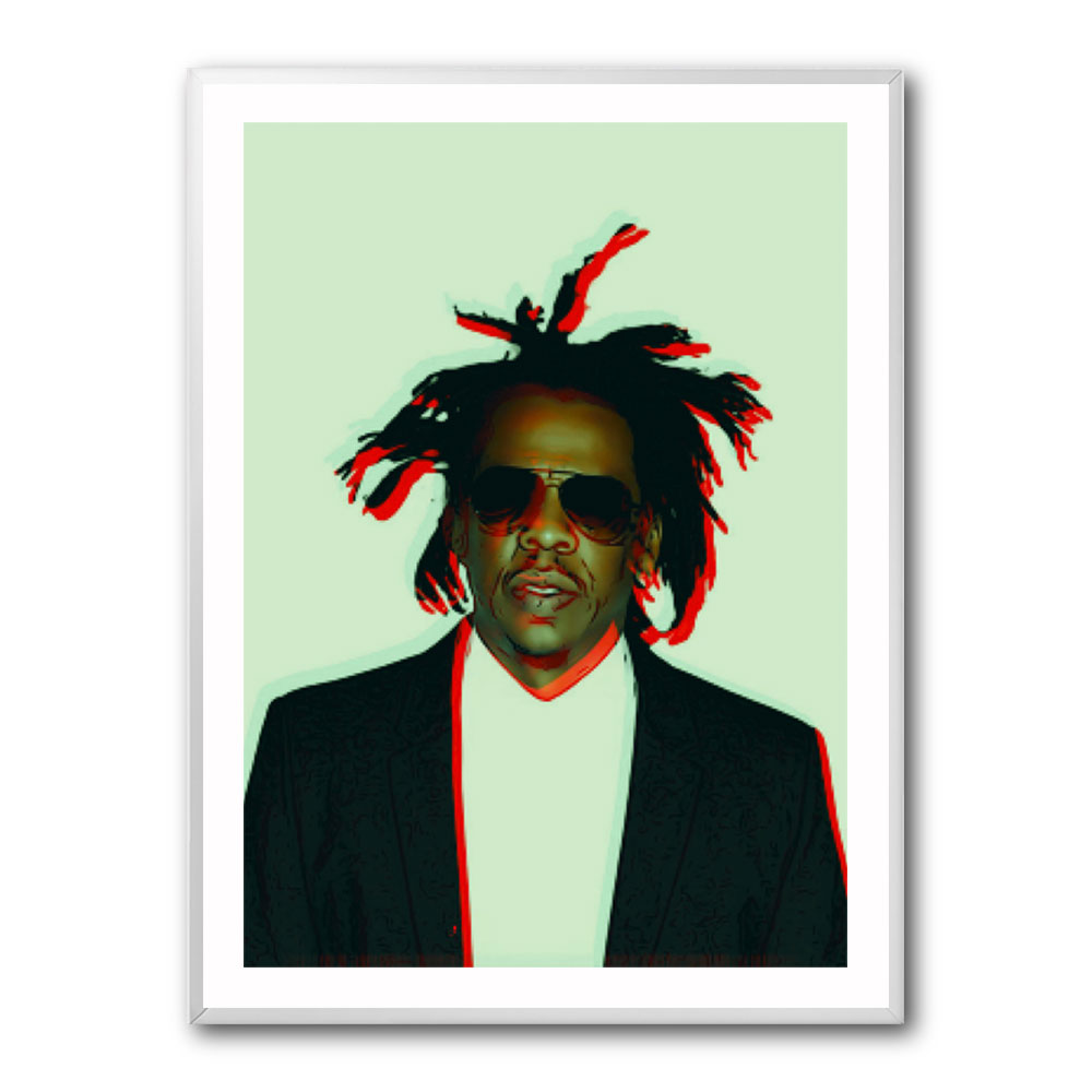 Jay Z Pop Art Style Wall Art