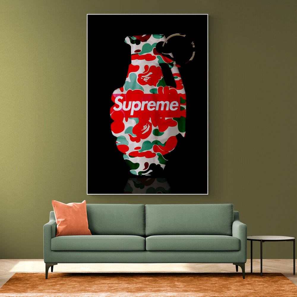 Supreme Camo Grenade