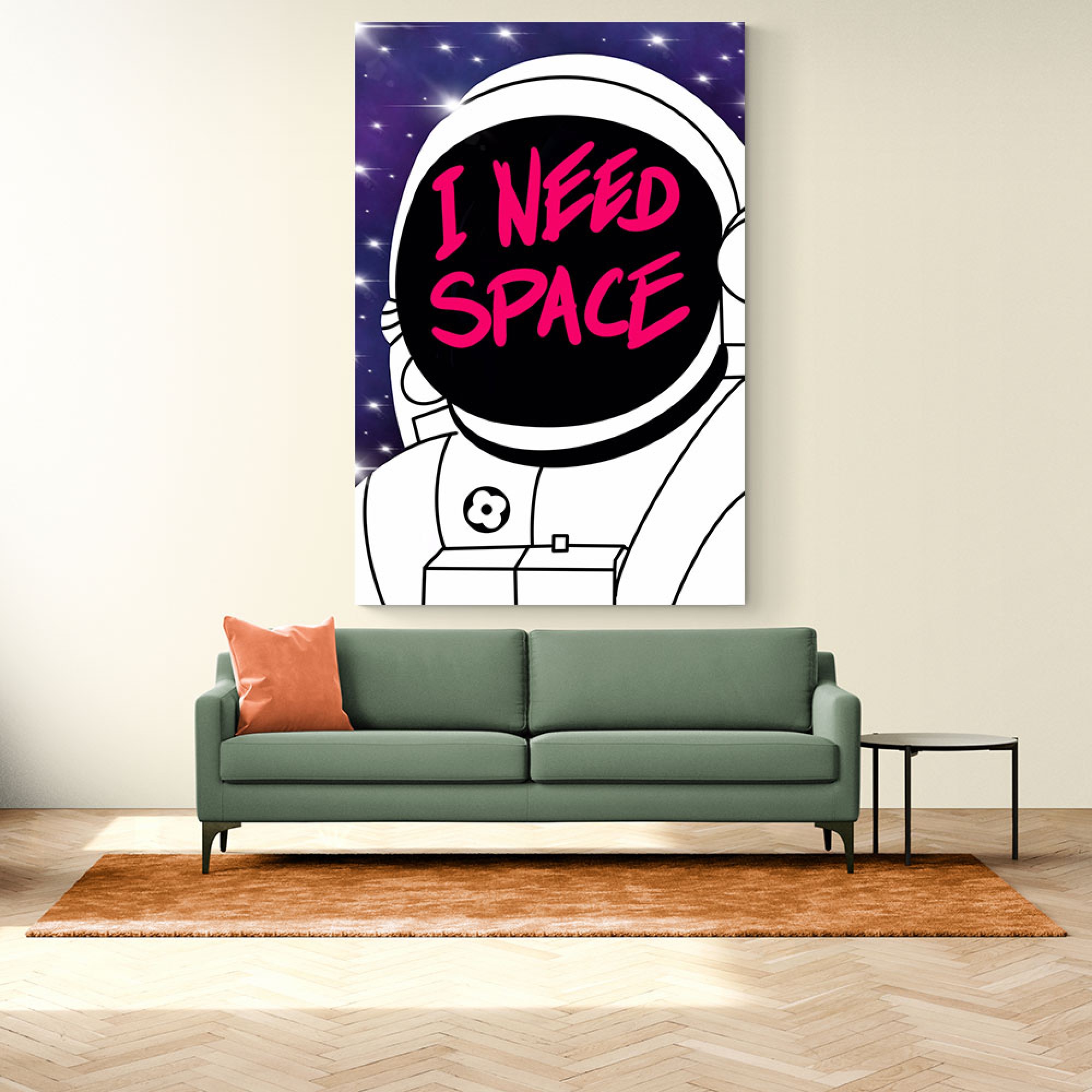 I Need Space Wall Art