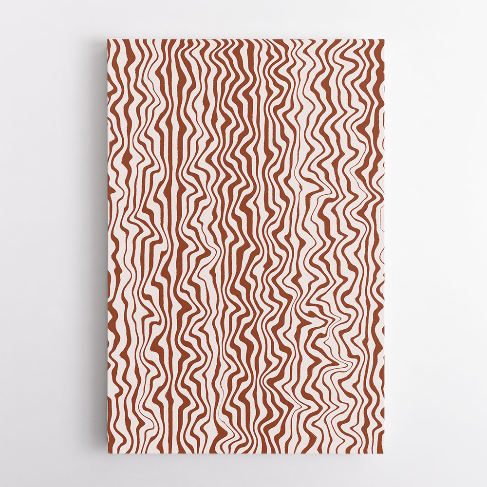 Liquid Beige Stripes Pattern