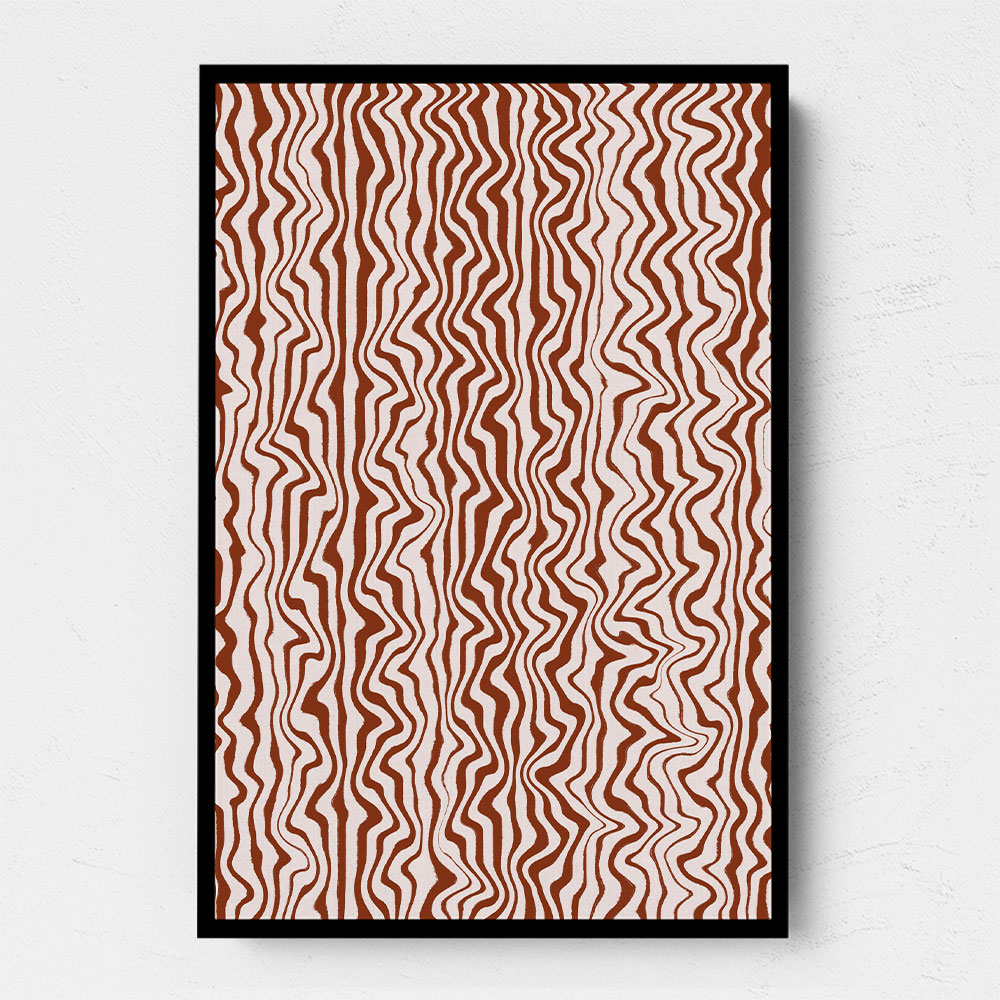 Liquid Beige Stripes Pattern