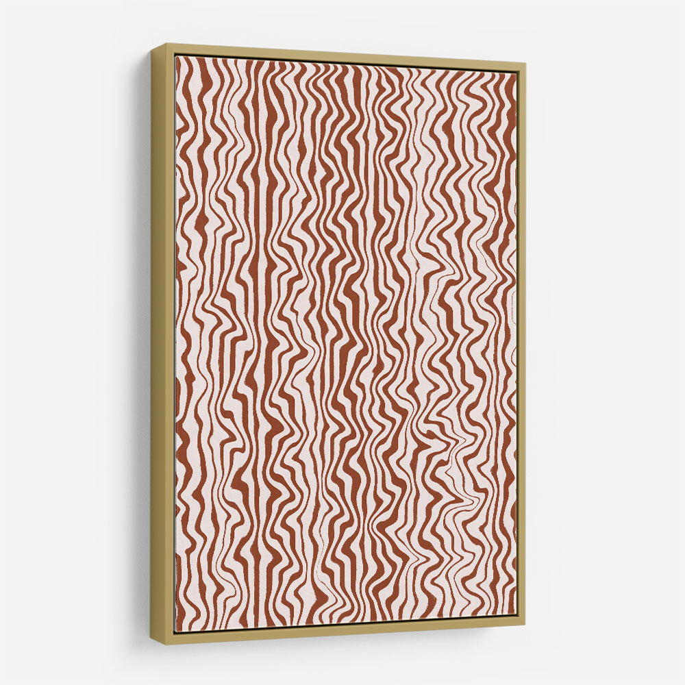 Liquid Beige Stripes Pattern