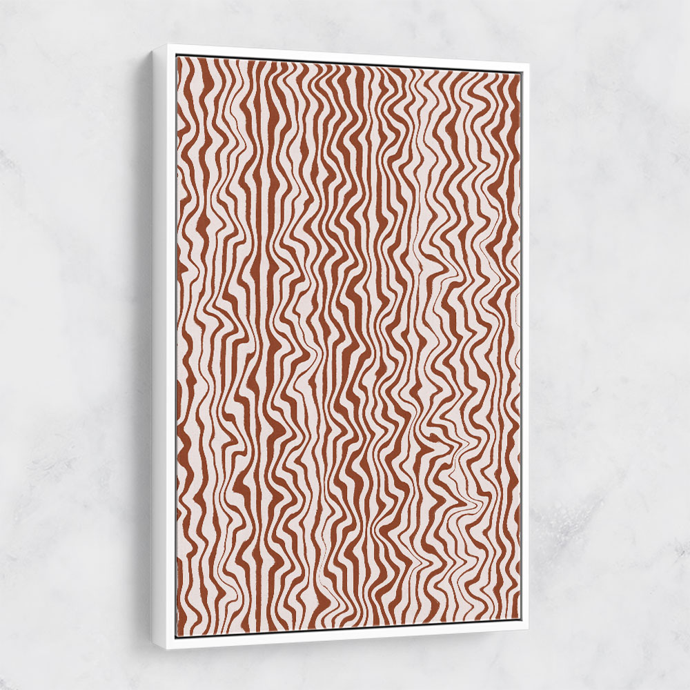 Liquid Beige Stripes Pattern