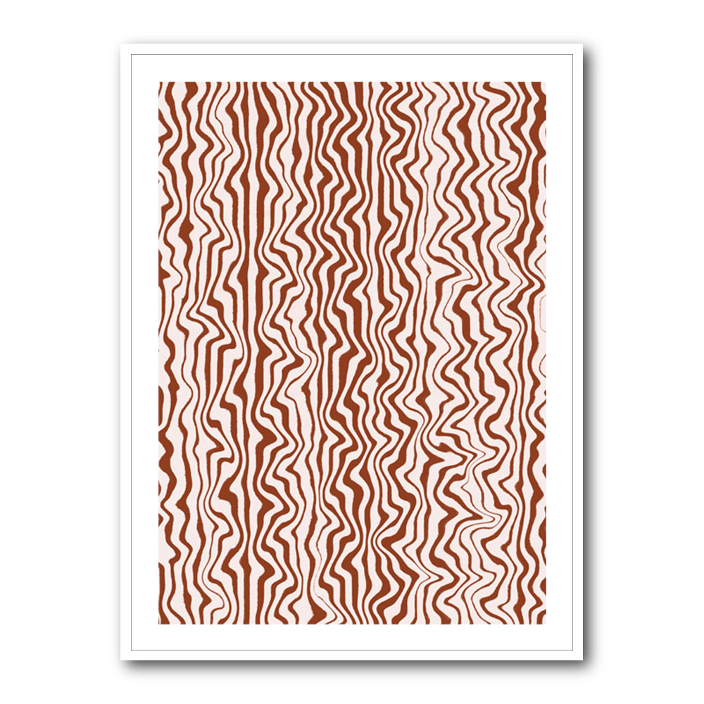 Liquid Beige Stripes Pattern