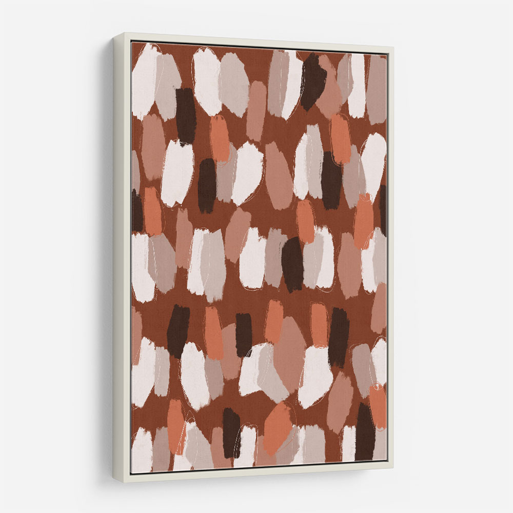 Pastel Earthy Strokes Pattern