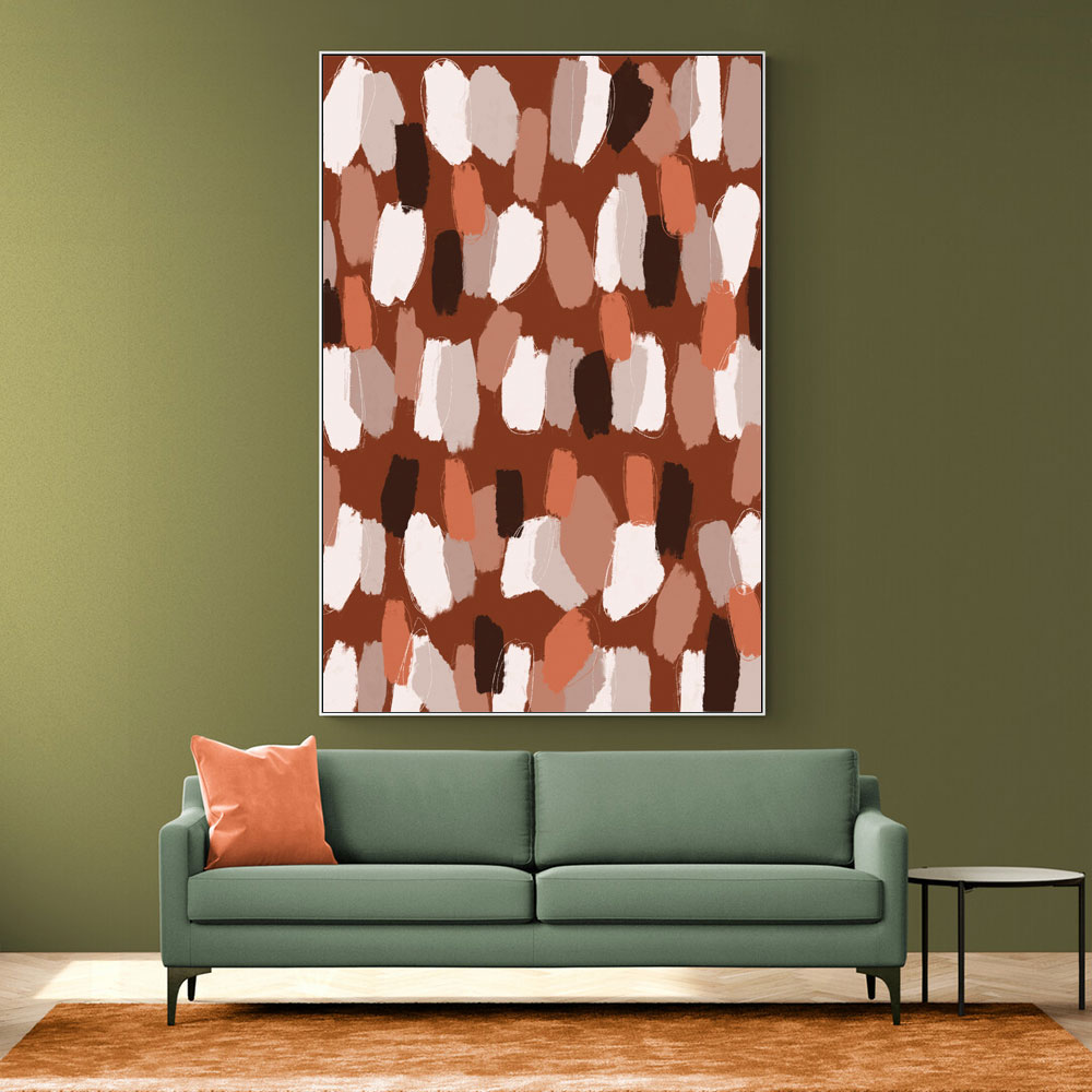 Pastel Earthy Strokes Pattern