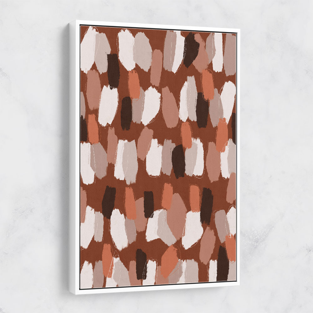 Pastel Earthy Strokes Pattern