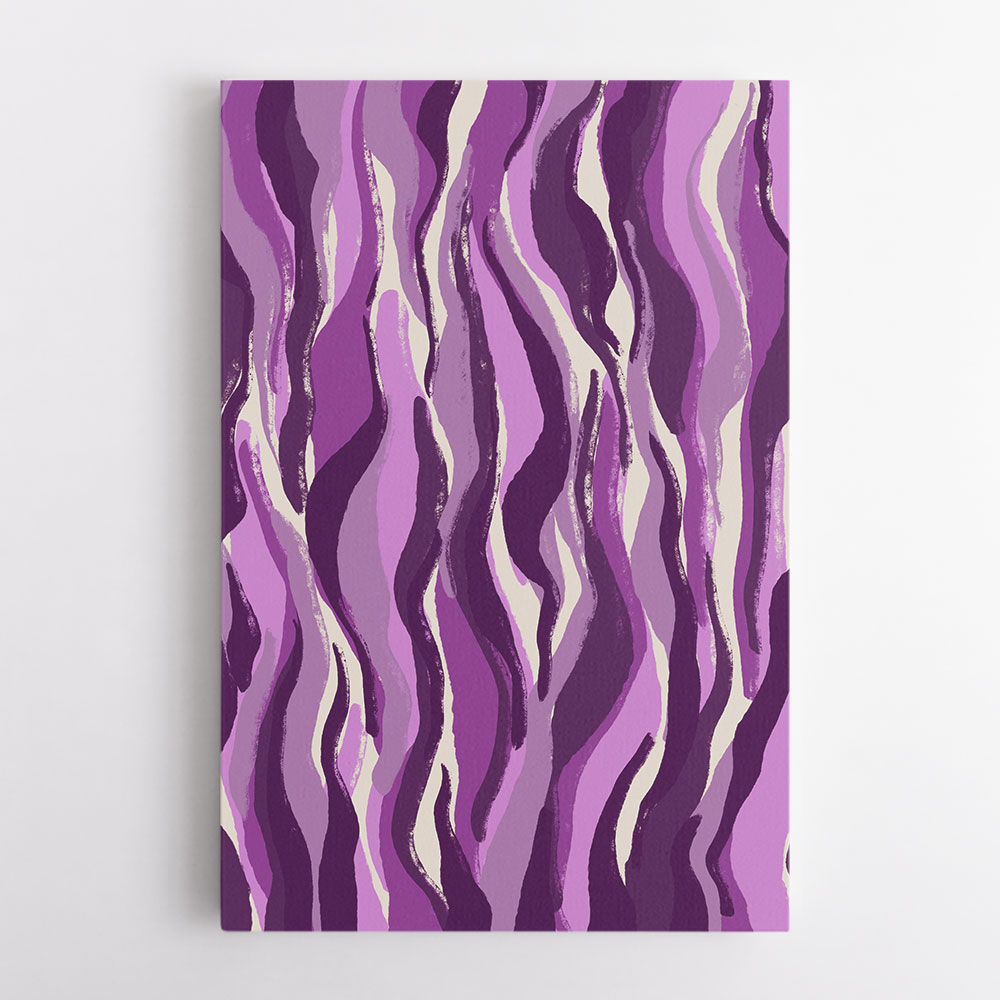 Purple Tiger Pattern