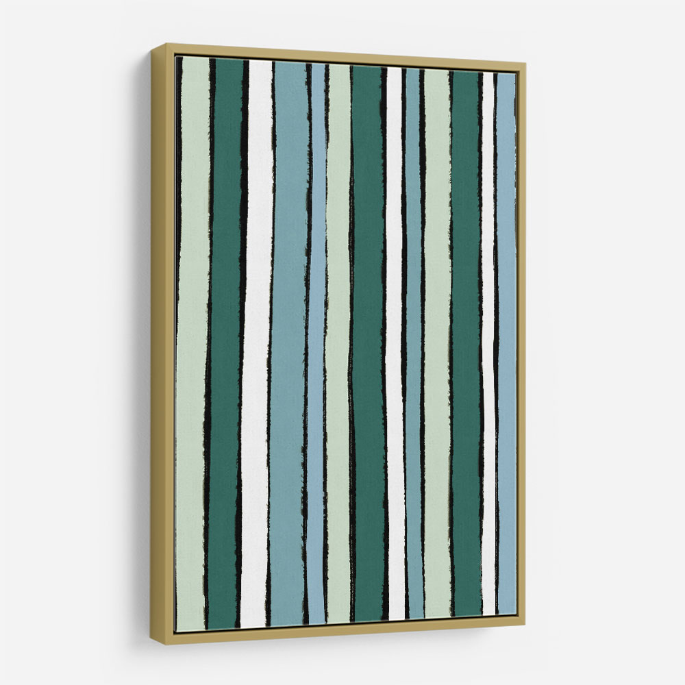 Smaragd Green Stripes