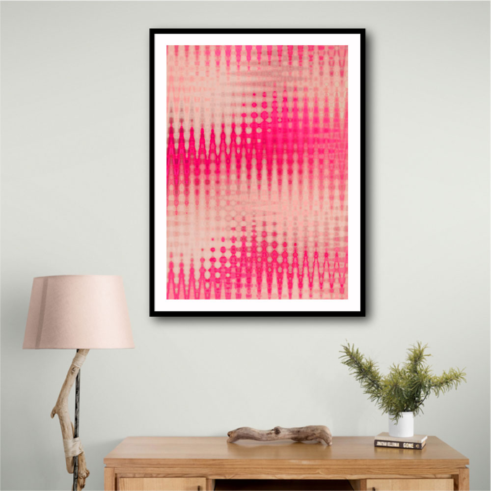 Pink Blurred Pattern