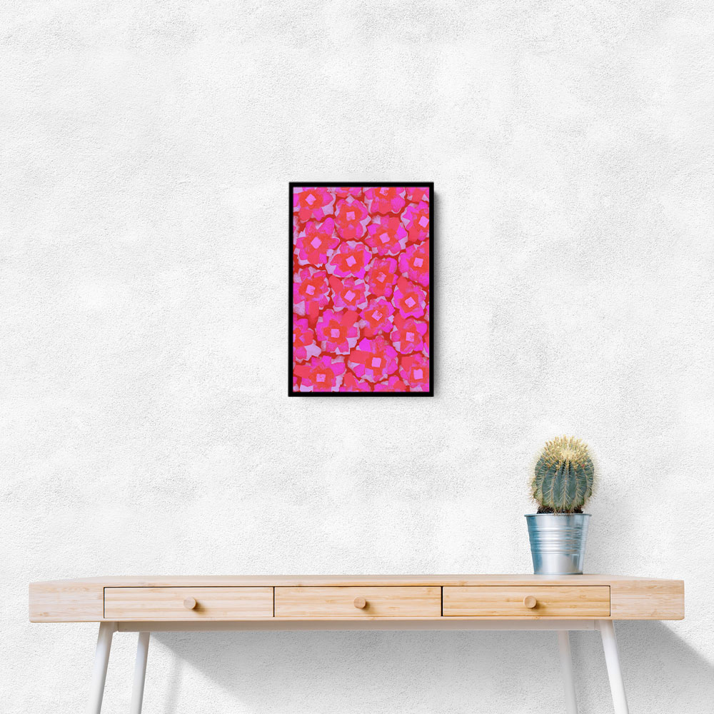 Cute Pink Blossom Pattern