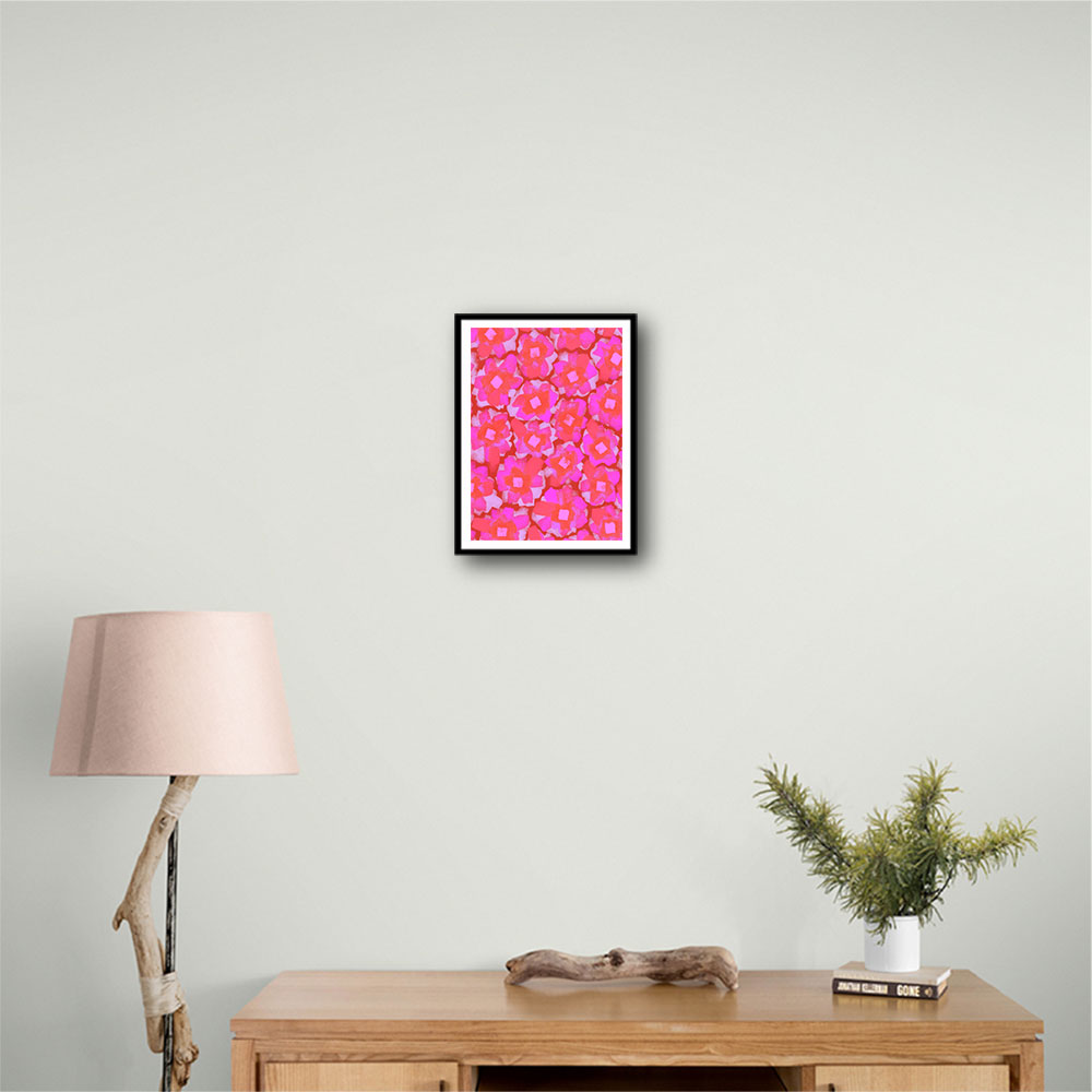 Cute Pink Blossom Pattern