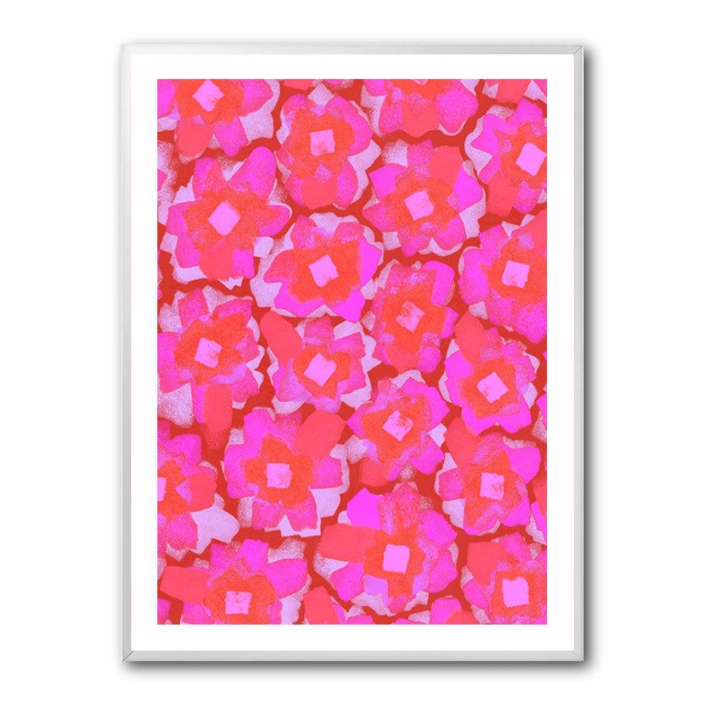 Cute Pink Blossom Pattern