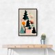 Cute Pine Tree Composition