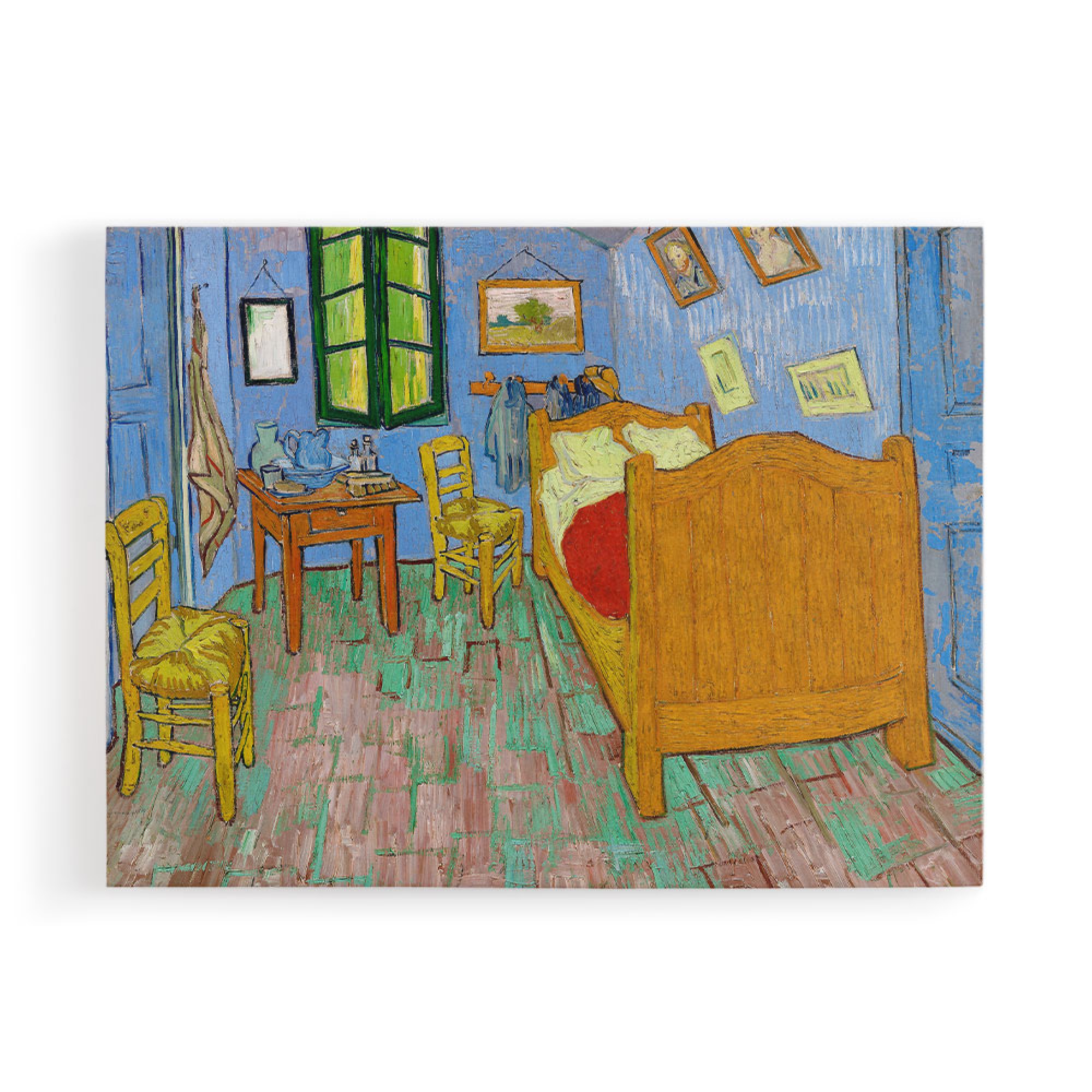 The Bedroom (1889) by Vincent Van Gogh Wall Art