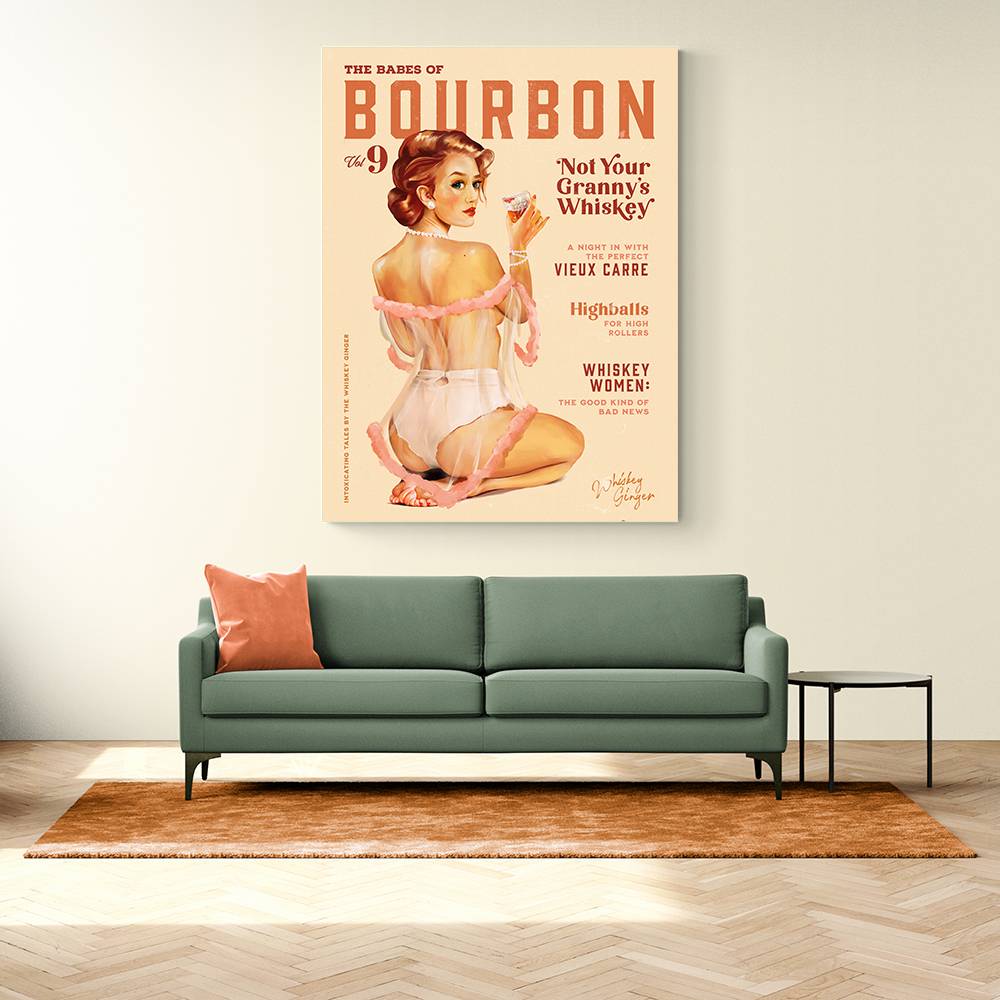 Babes of Bourbon Vol 9 Vintage Whiskey Pinup