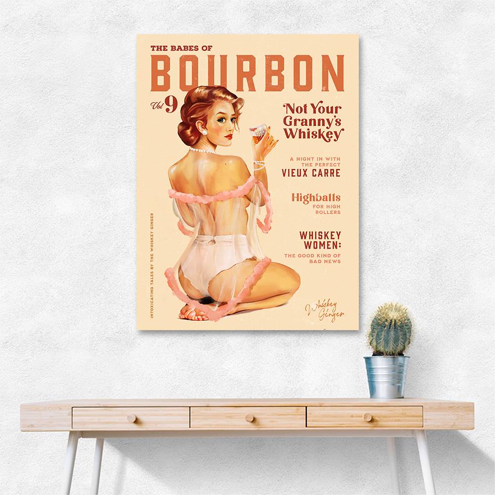 Babes of Bourbon Vol 9 Vintage Whiskey Pinup