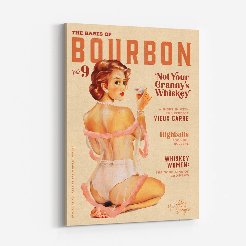 Babes of Bourbon Vol 9 Vintage Whiskey Pinup