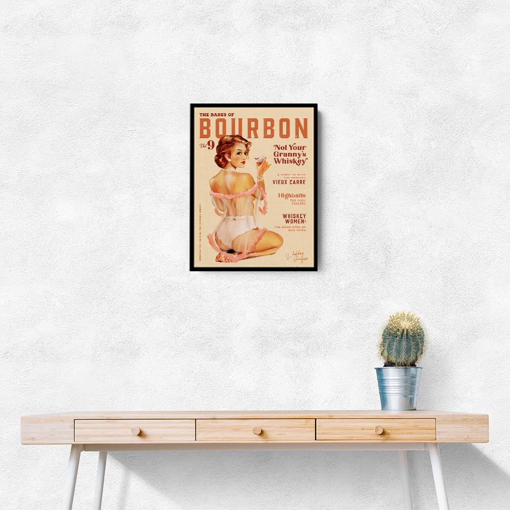 Babes of Bourbon Vol 9 Vintage Whiskey Pinup