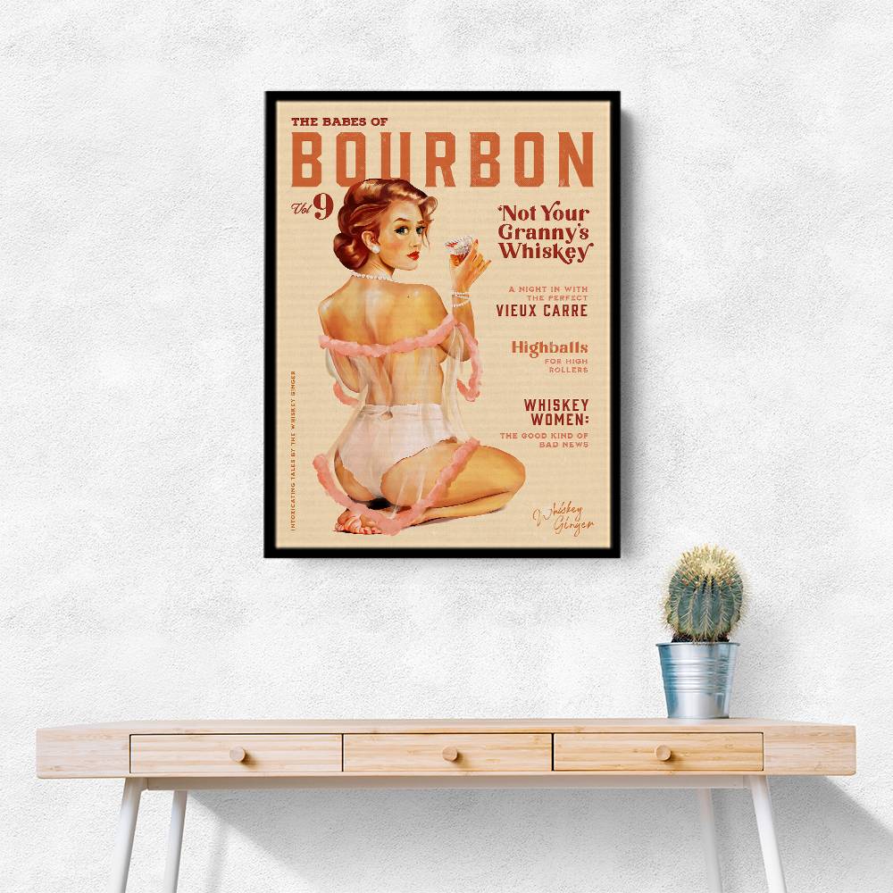 Babes of Bourbon Vol 9 Vintage Whiskey Pinup