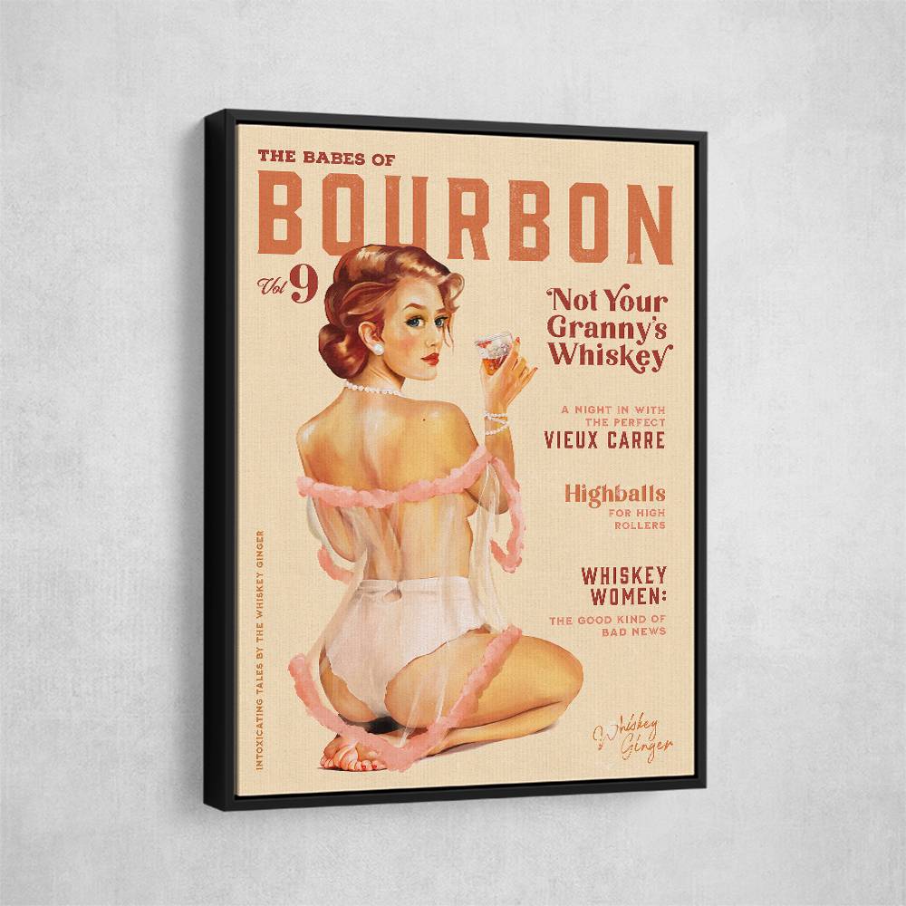 Babes of Bourbon Vol 9 Vintage Whiskey Pinup