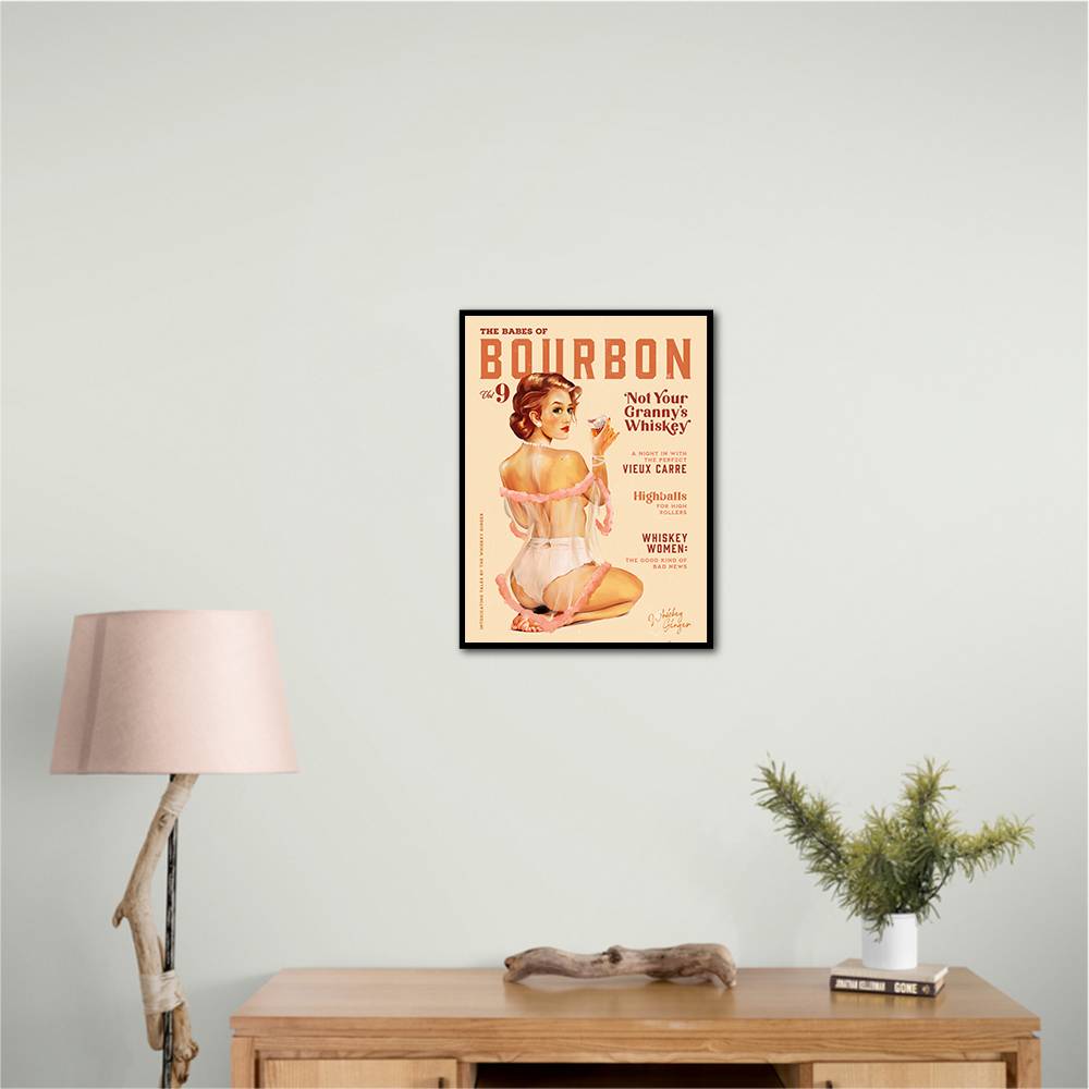 Babes of Bourbon Vol 9 Vintage Whiskey Pinup